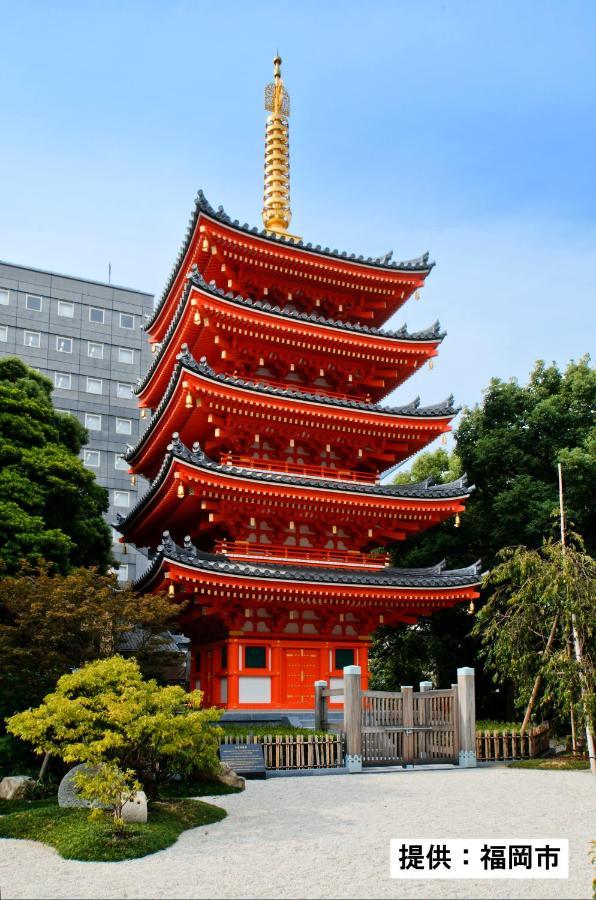 Hakata Sunhills Hotel Fukuoka  Exterior foto